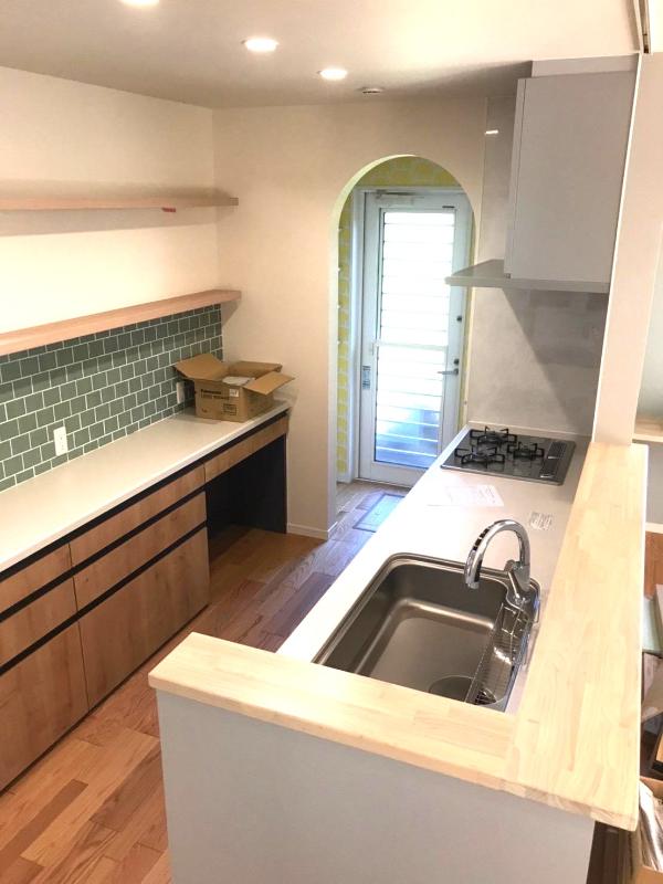 アイ工務店の勝手口