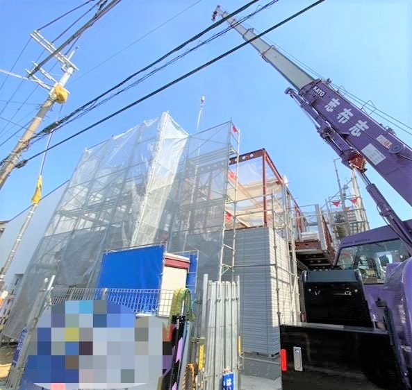 へーベルハウスの建築現場2