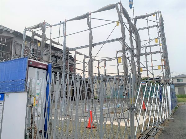 ヘーベルハウスの骨組み