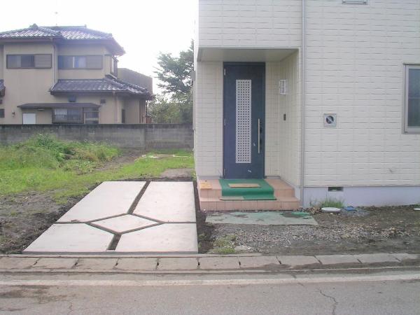 へーベルハウスの外構