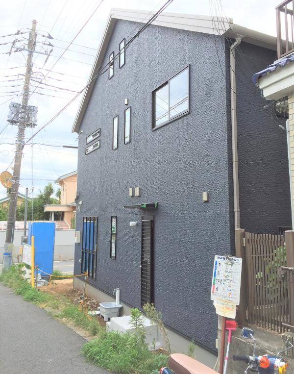 桧家住宅の外壁