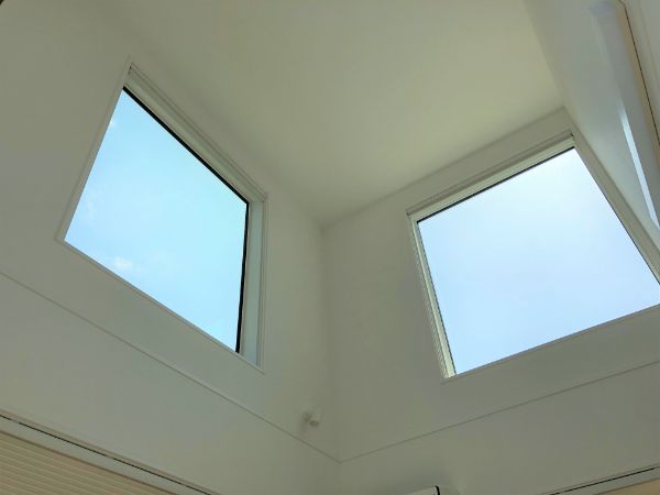 一条工務店の吹き抜け