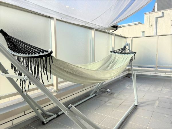 一条工務店のバルコニー