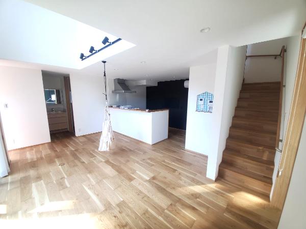 無印良品の木の家のLDK