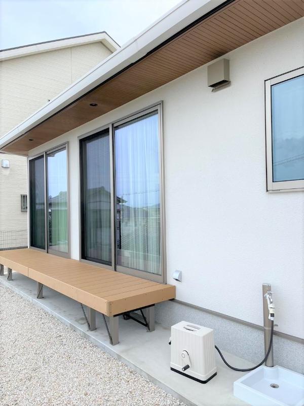 住友林業の平屋の外観