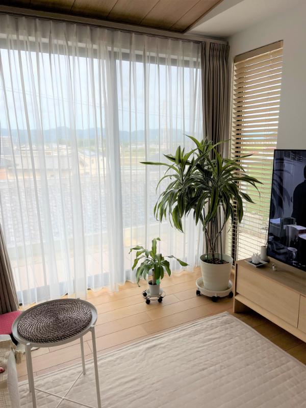 住友林業の平屋のリビング