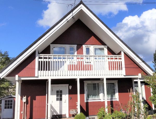 スウェーデンハウスの三角屋根