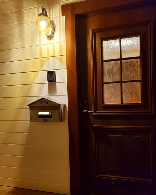 スウェーデンハウスの玄関