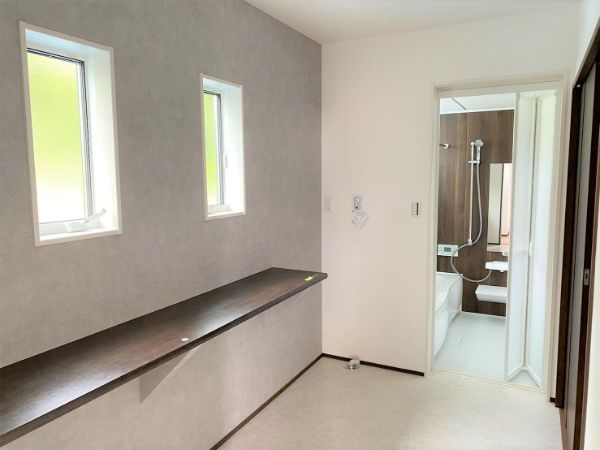 タマホームの洗面脱衣所