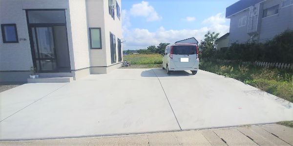 2000万円台前半のタマホームの駐車場