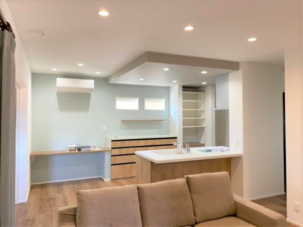 タマホームのリビング