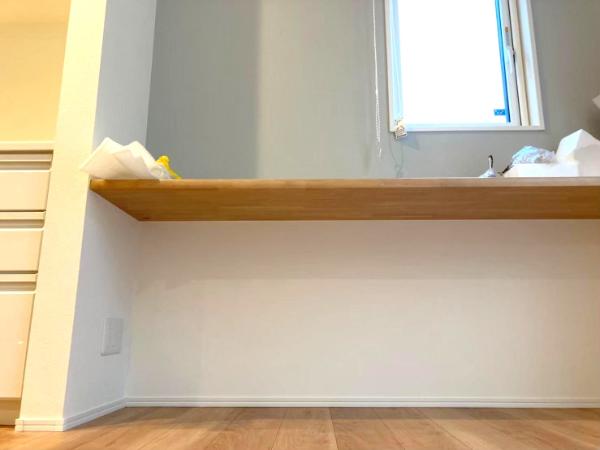 タマホームの造作カウンター