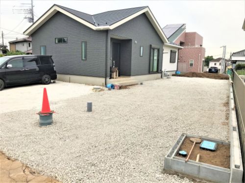 ヤマダホームズの外構